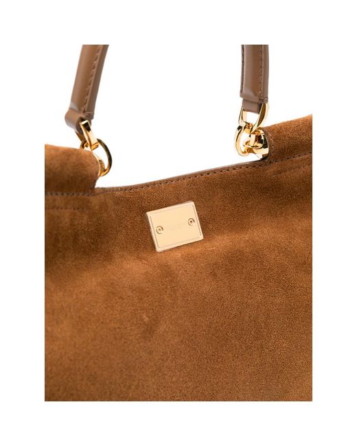 Dolce & Gabbana Brown Dolce & Gabbana Satchels & Cross Body Bags