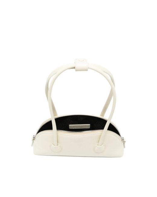 MARGE SHERWOOD White Latte Shoulder Bag