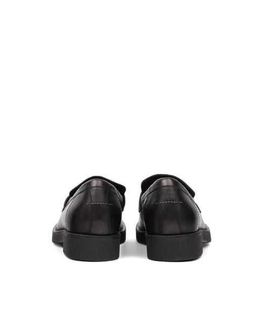 MM6 by Maison Margiela Black City Biker Loafers for men
