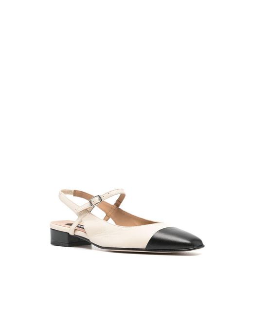 CAREL PARIS Natural Leather Pumps