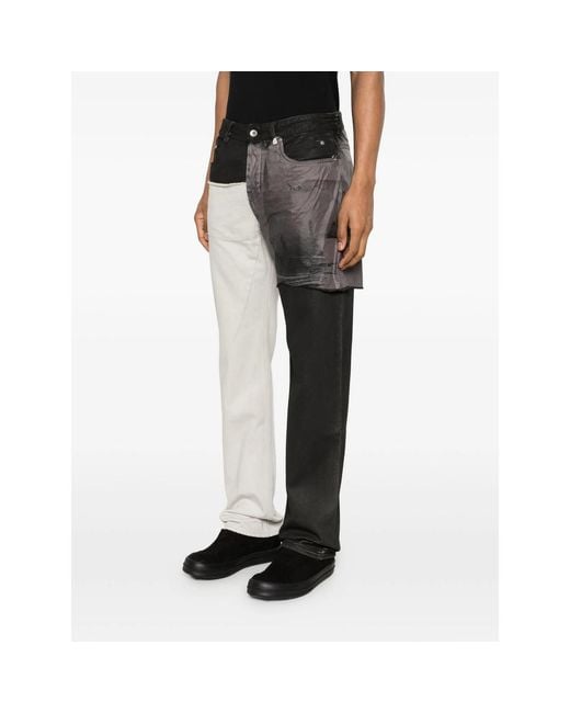 Rick Owens Gray Drkshdw Neutrals Denim for men