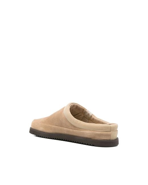 Represent Natural Slip-On Trainers Neutral Suede for men