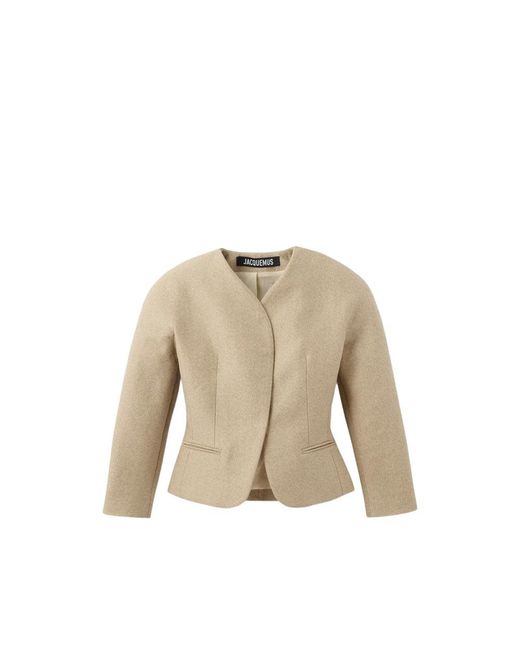 Jacquemus Natural Neutrals Jackets