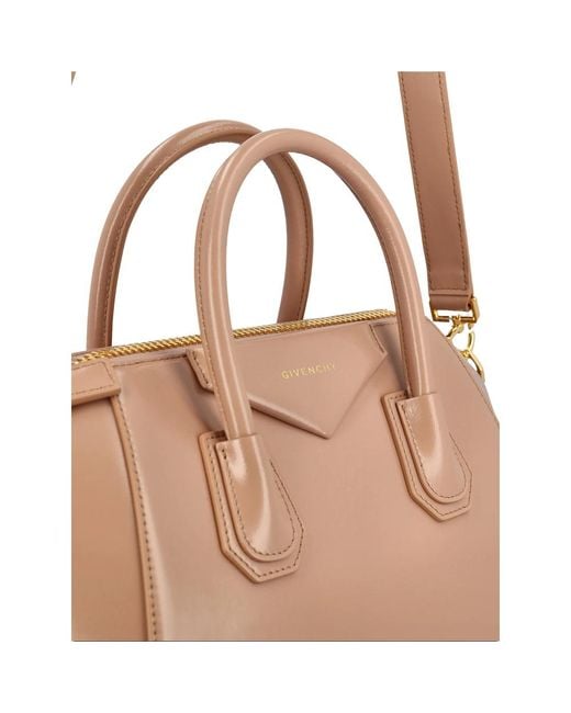 Givenchy Natural Antigona Leather Small Tote Bag