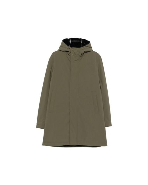 Herno Green Jackets for men
