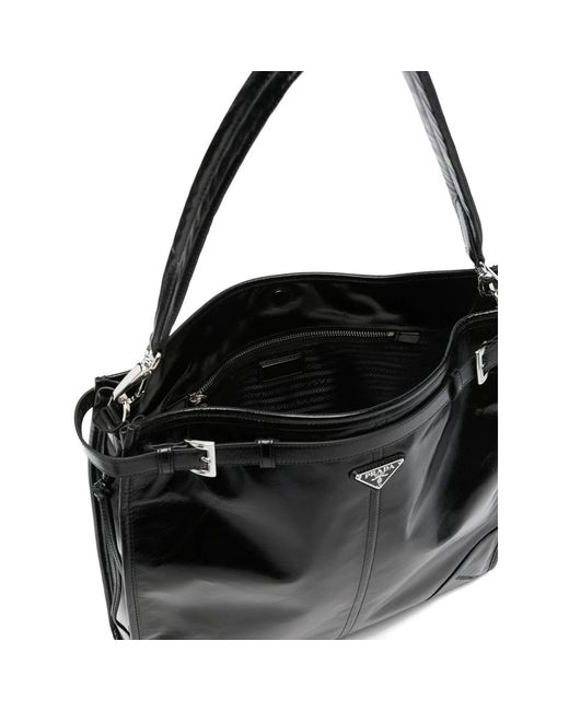Prada Black Shoulder Bags for men