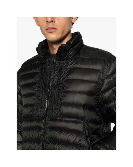 C P Company Black C. P. Company Quilted Jacket for men