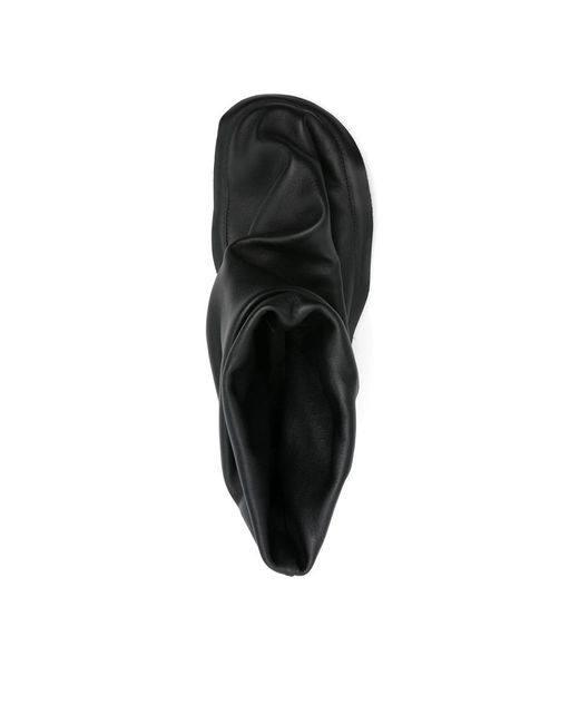 Camper x Issey Miyake Black X Issey Miyake Peu Form Calf Leather Boots