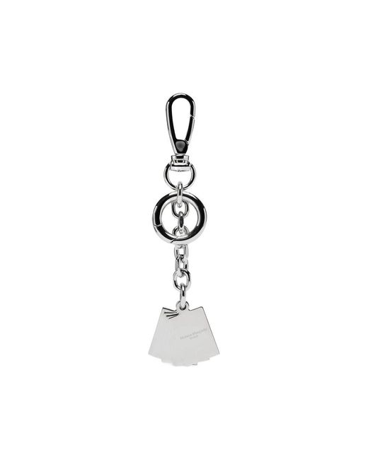 Maison Margiela White Keyrings & Chains for men