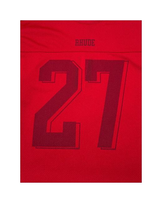 Rhude Red T-Shirts & Vests for men