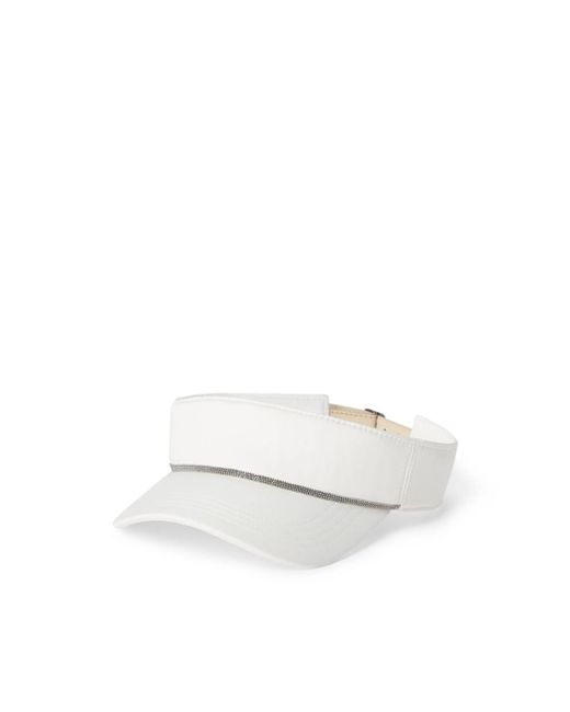 Brunello Cucinelli White Caps