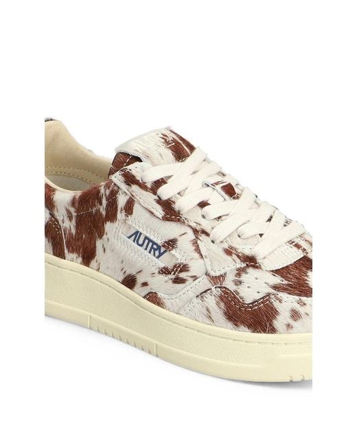 Autry Natural Pony-Print Sneakers