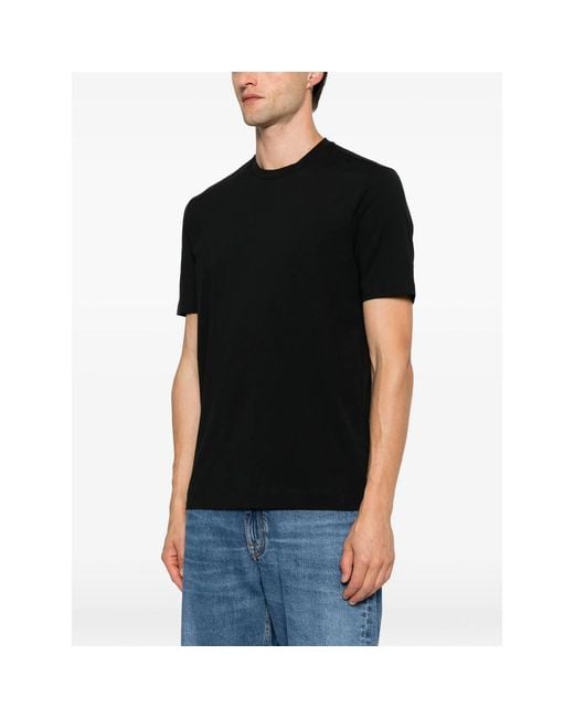 Magazzino Ricambi Black Ossigeno Crew-Neck Short-Sleeve T-Shirt for men