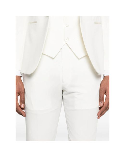 Reveres 1949 White Single-Breasted Suit for men