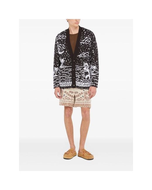 Alanui Black Cardigans for men