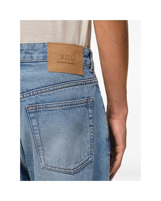 AMI Blue Shorts for men