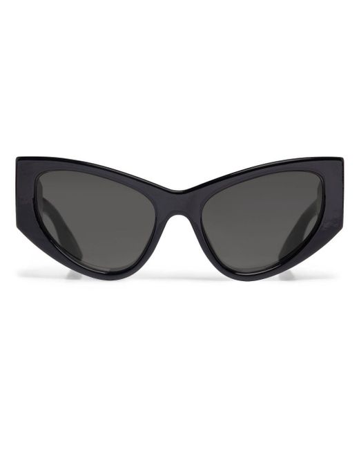 Balenciaga Black Led Frame Cat-eye Sunglasses