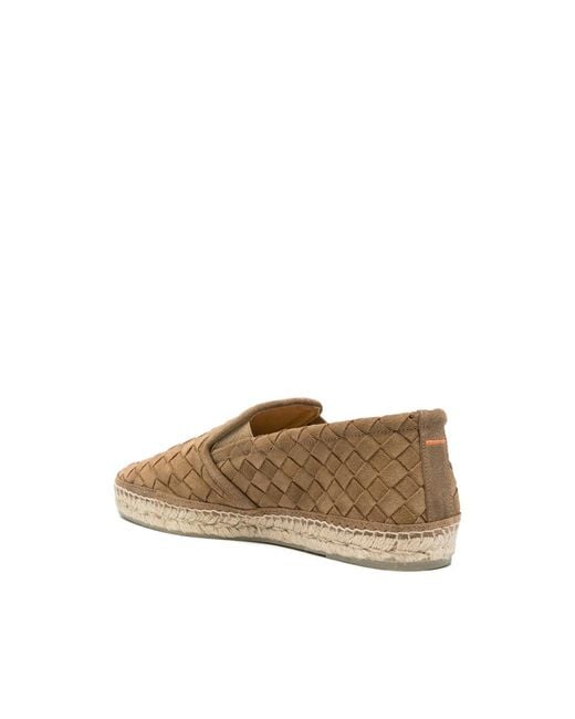 Castaner Natural Java Woven-Design Espadrilles for men