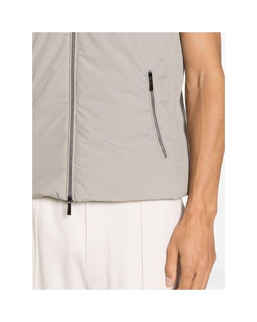 Moorer Brown Outwear Waistcoats Neutral for men