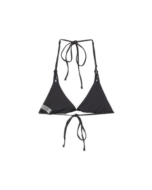 Frankie's Bikinis Black X Jennie Encore Triangle Bikini Top