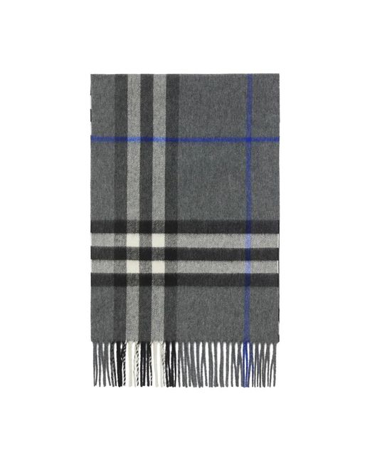 Burberry Gray Scarf Cashmere