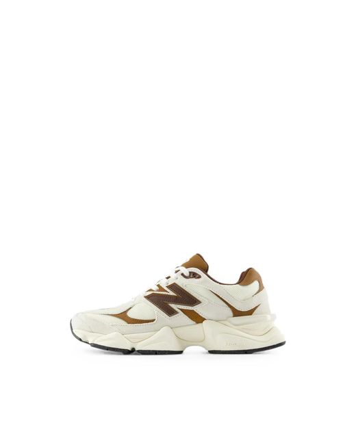 New Balance White 9060 Sneakers for men