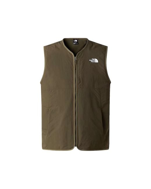 The North Face Green Waistcoat for men