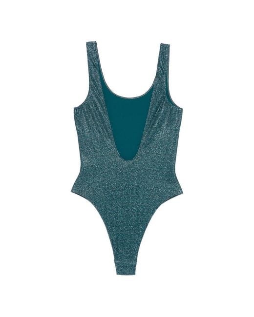 Oseree Green One-Piece