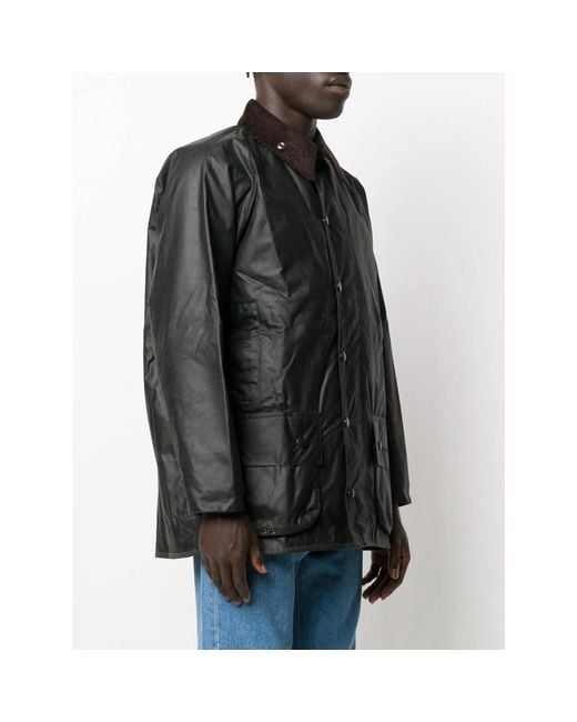 Barbour Black Coats for men