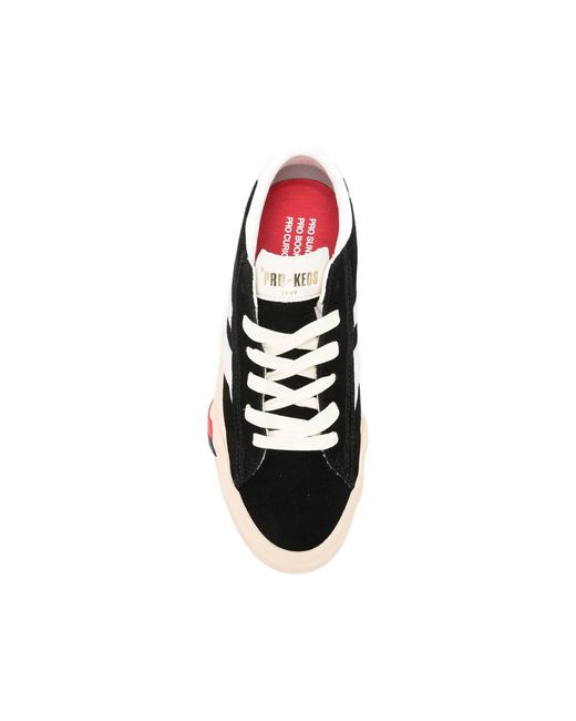 Pro Keds Black Royal Classic Striped Sneakers