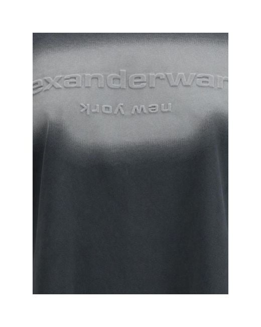 Alexander Wang Blue Reflective Halo Sweater for men