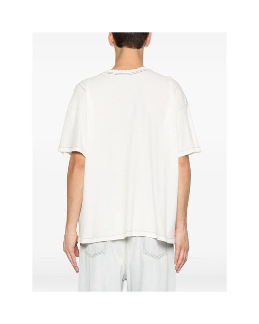 RIVINGTON roi Rebis White Graphic-Print T-Shirt for men