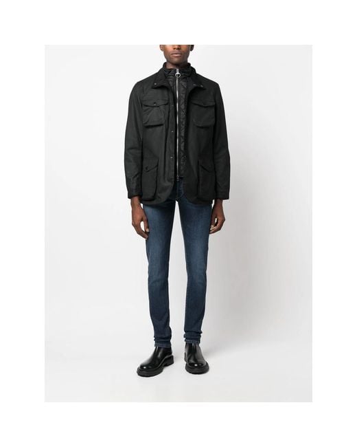 Barbour Black Outerwears for men