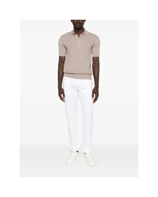 Tramarossa White Michelangelo Jeans for men
