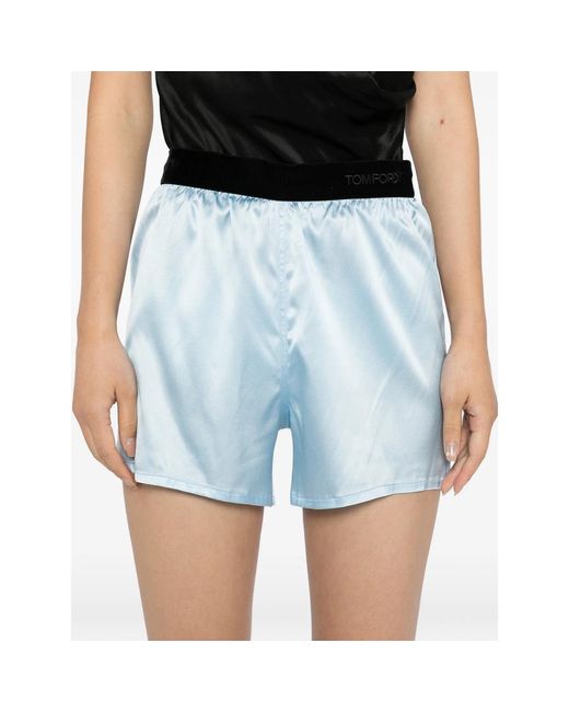 Tom Ford Blue Shorts