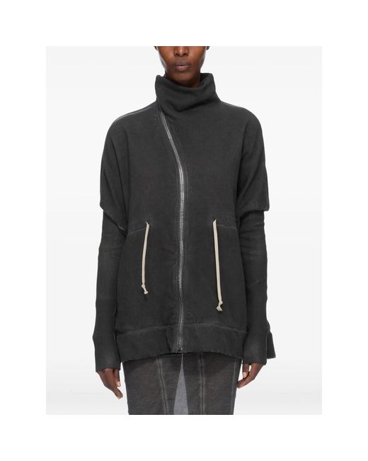 Rick Owens Black Mountain Sail Sweater