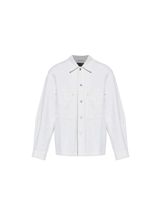 Lemaire White Jackets for men