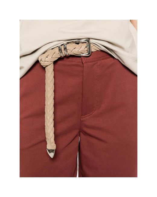Brunello Cucinelli Red Shorts