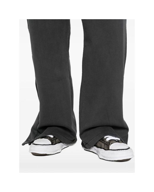 Fear Of God Gray Logo-Print Tearaway Trousers for men