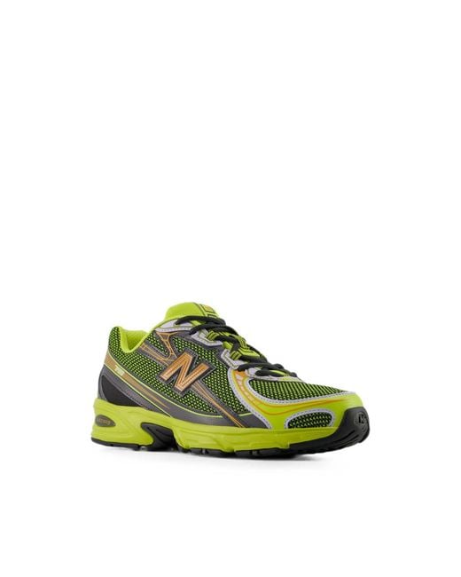 New Balance Green 740 Sneakers for men