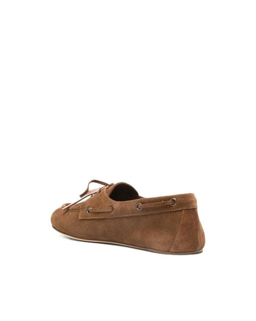 3Juin Brown Alex Boat Shoes