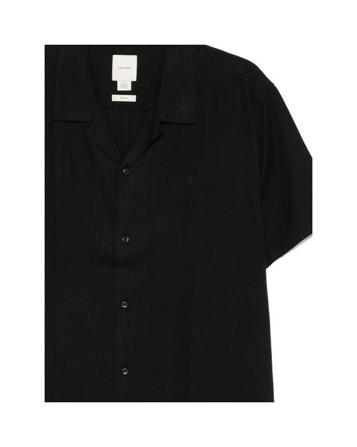 Calvin Klein Black Short Sleeve Shirts for men