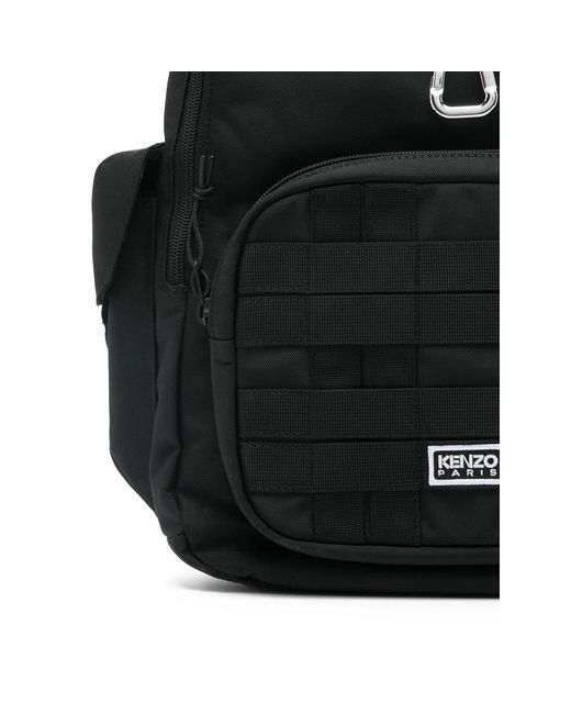 KENZO Black Backpacks for men