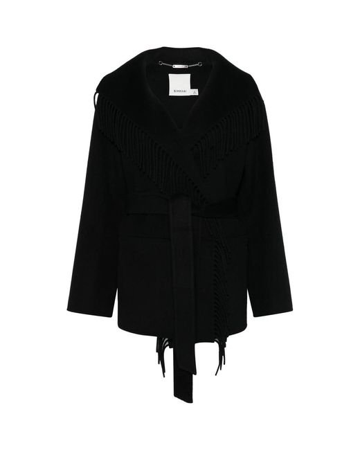 Jonathan Simkhai Black Rowen Jacket