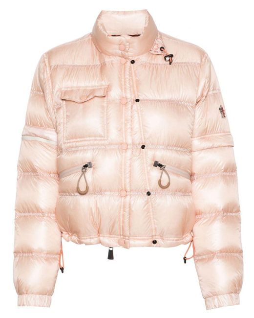 3 MONCLER GRENOBLE Pink Mauduit Puffer Jacket