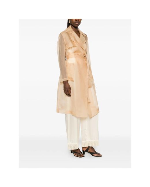 Antonelli Natural Belted Coat