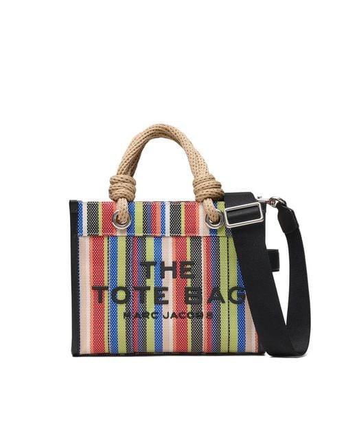 Marc Jacobs Blue The Stripe Mesh Tote Bag for men