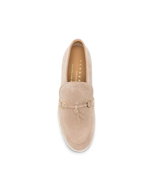 Henderson Natural Suede Loafers