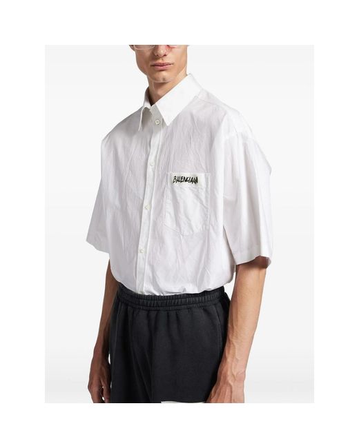 Balenciaga White Shirts for men