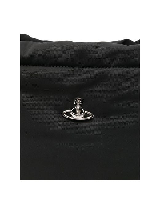 Vivienne Westwood Black Hilary Shoulder Bag